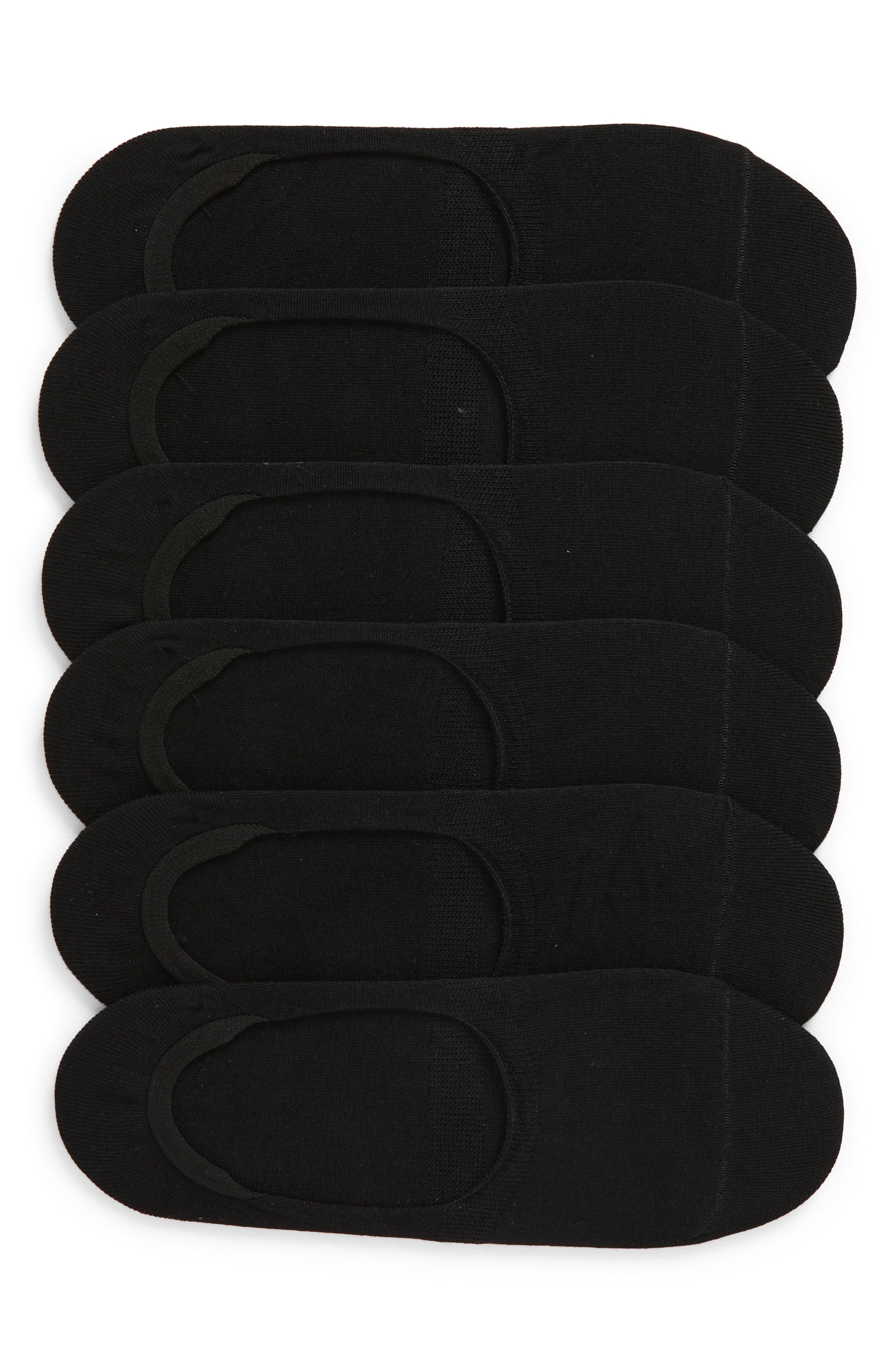 NORDSTROM RACK Everyday 6-Pack No Show Liner Socks