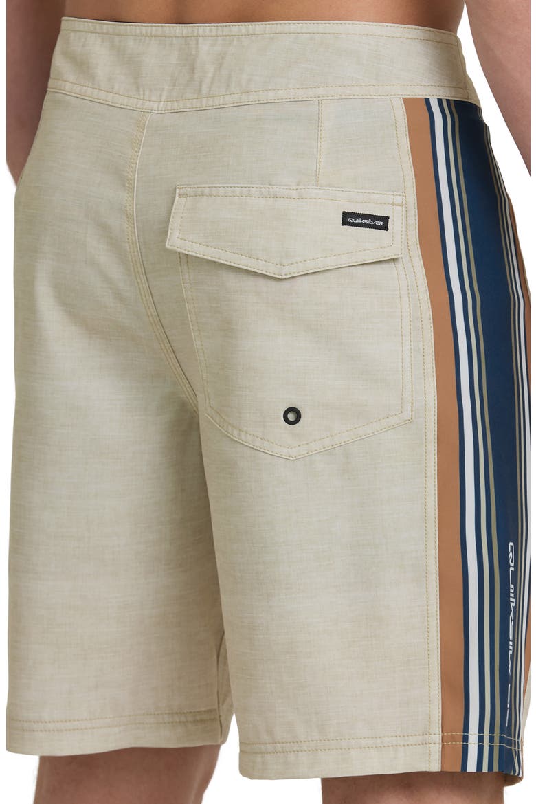 Fade Lines 19" Board Shorts, Alternate, color, TWILL