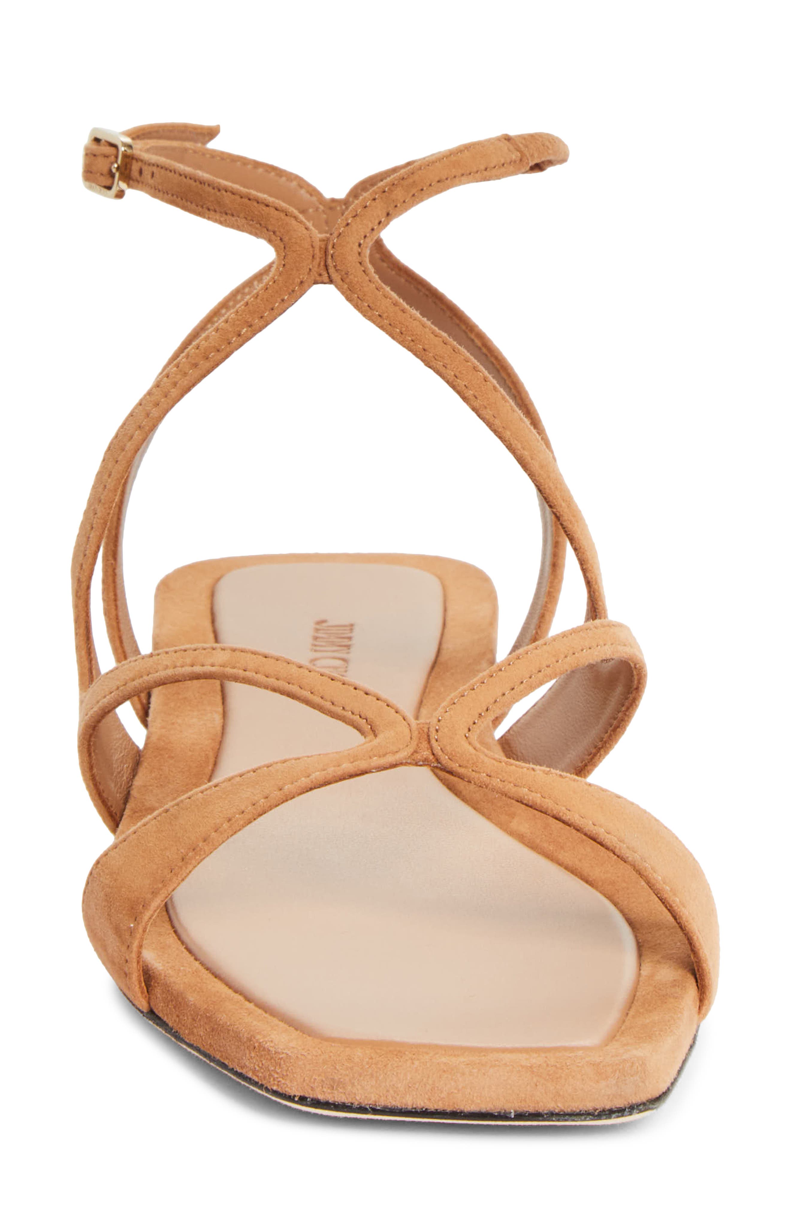 Jimmy Choo Ayla Strappy Sandal, Alternate, color, Toffee