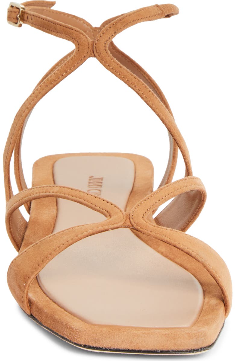 Jimmy Choo Ayla Strappy Sandal, Alternate, color, Toffee