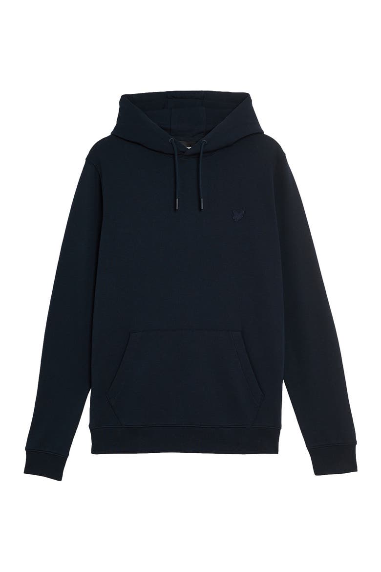 Superfine Cotton Loopback Hoodie, Alternate, color, Dark Navy