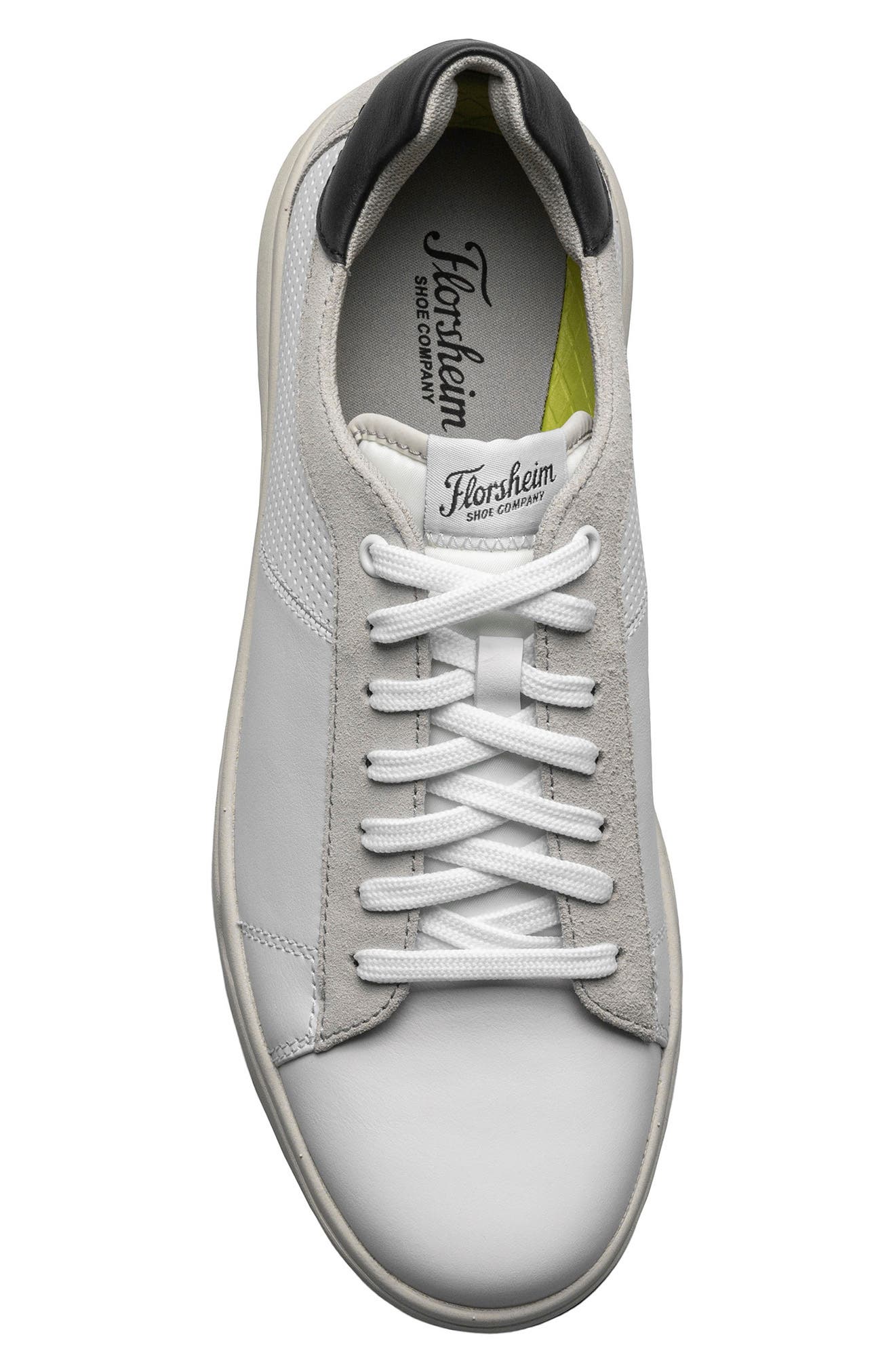 Heist Sneaker, Alternate, color, WHITE