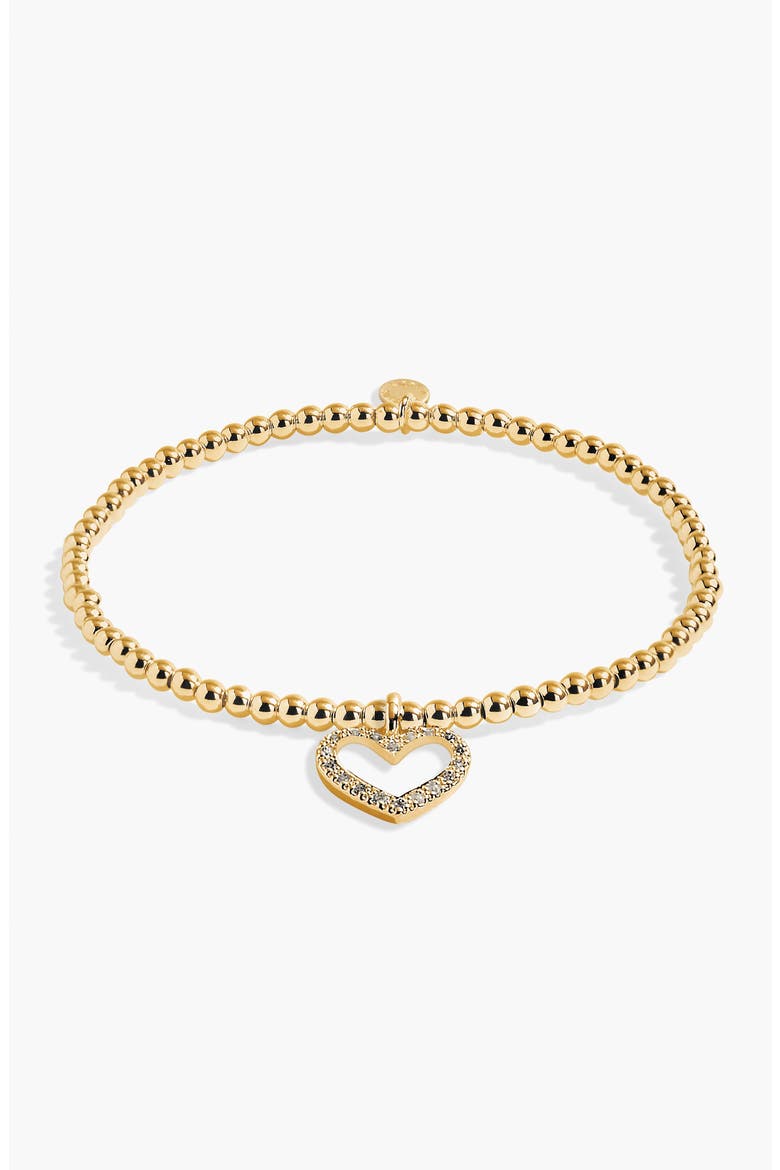 A Little 'Happy 16th Birthday' Bracelet in Gold-Tone Plating, Alternate, color, Metallic Gold