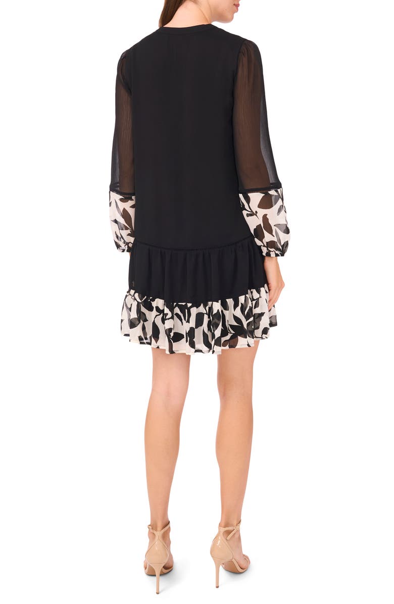 Halogen<sup>®</sup> Long Sleeve Minidress, Alternate, color,