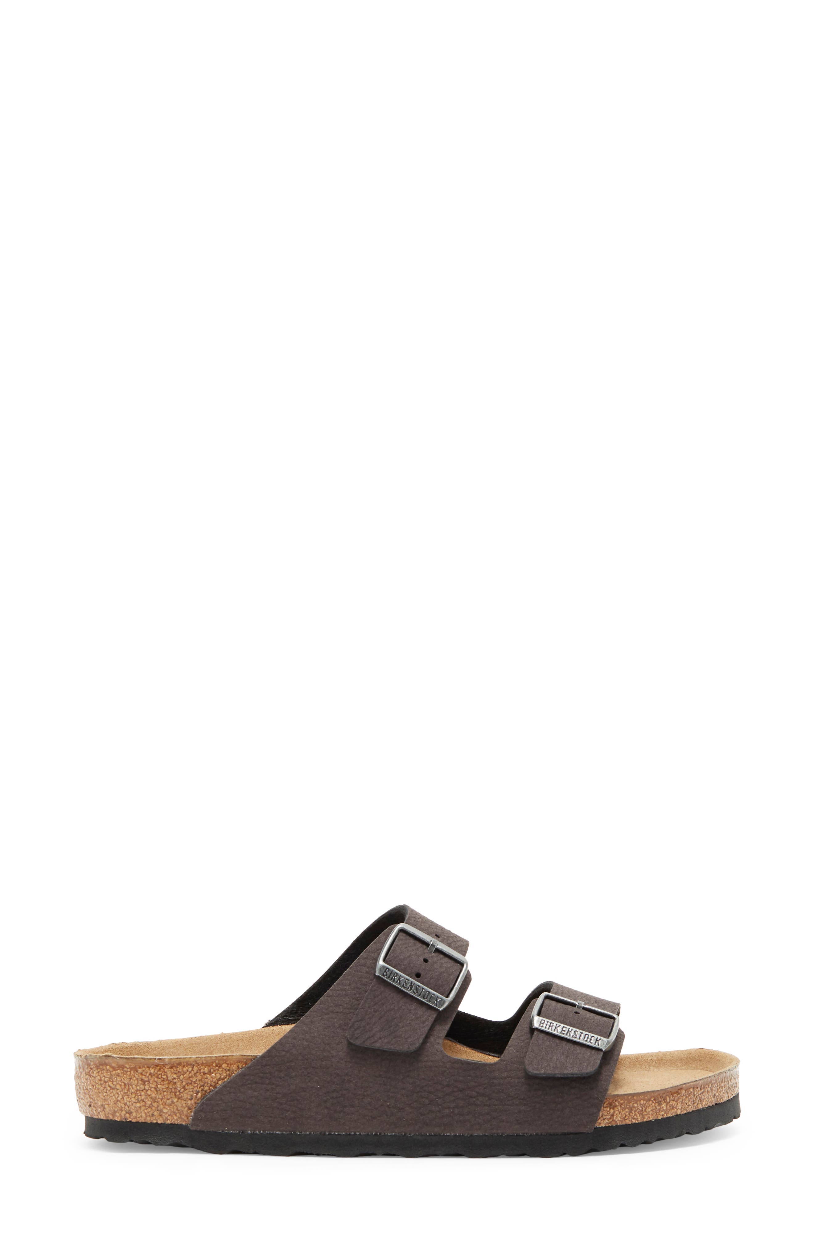 Birkenstock Arizona Slide Sandal, Alternate, color, Black