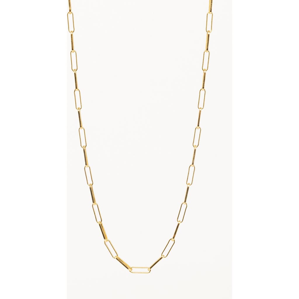 Gwen Beloti Layla Link Chain Necklace In Gold
