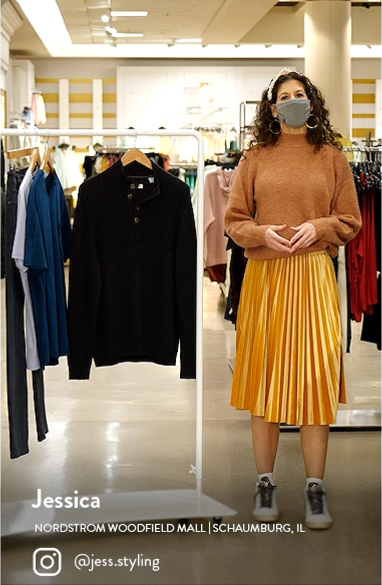 Men's Sorrento Beach Mock Neck Sweater, sales video thumbnail