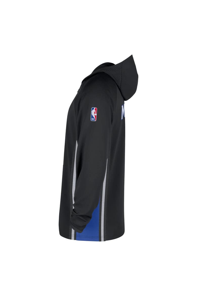 Men's Nike  Black Orlando Magic Authentic On Court Zone Quarter-Zip Dri-FIT Hoodie Jacket, Alternate, color, Black
