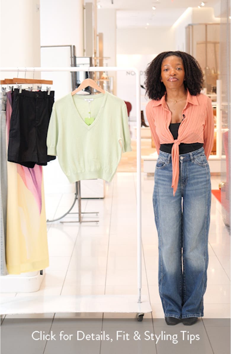 V-Neck Crop Sweater, sales video thumbnail