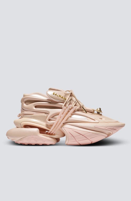 Balmain Low Top Sneakers With Chunky Rubber Sole