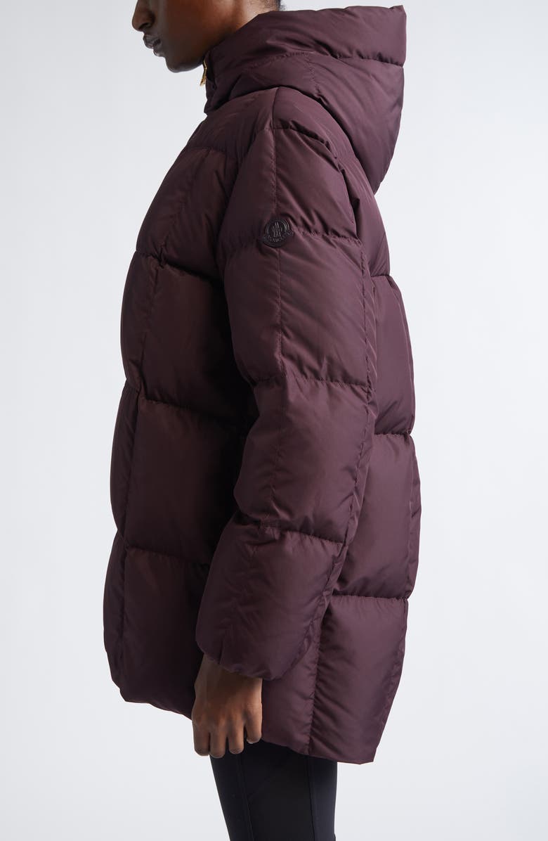 Moncler Darbon Down Puffer Jacket, Alternate, color, Bordeaux