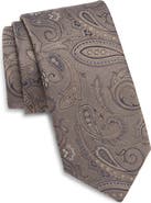 Canali Paisley Silk Tie