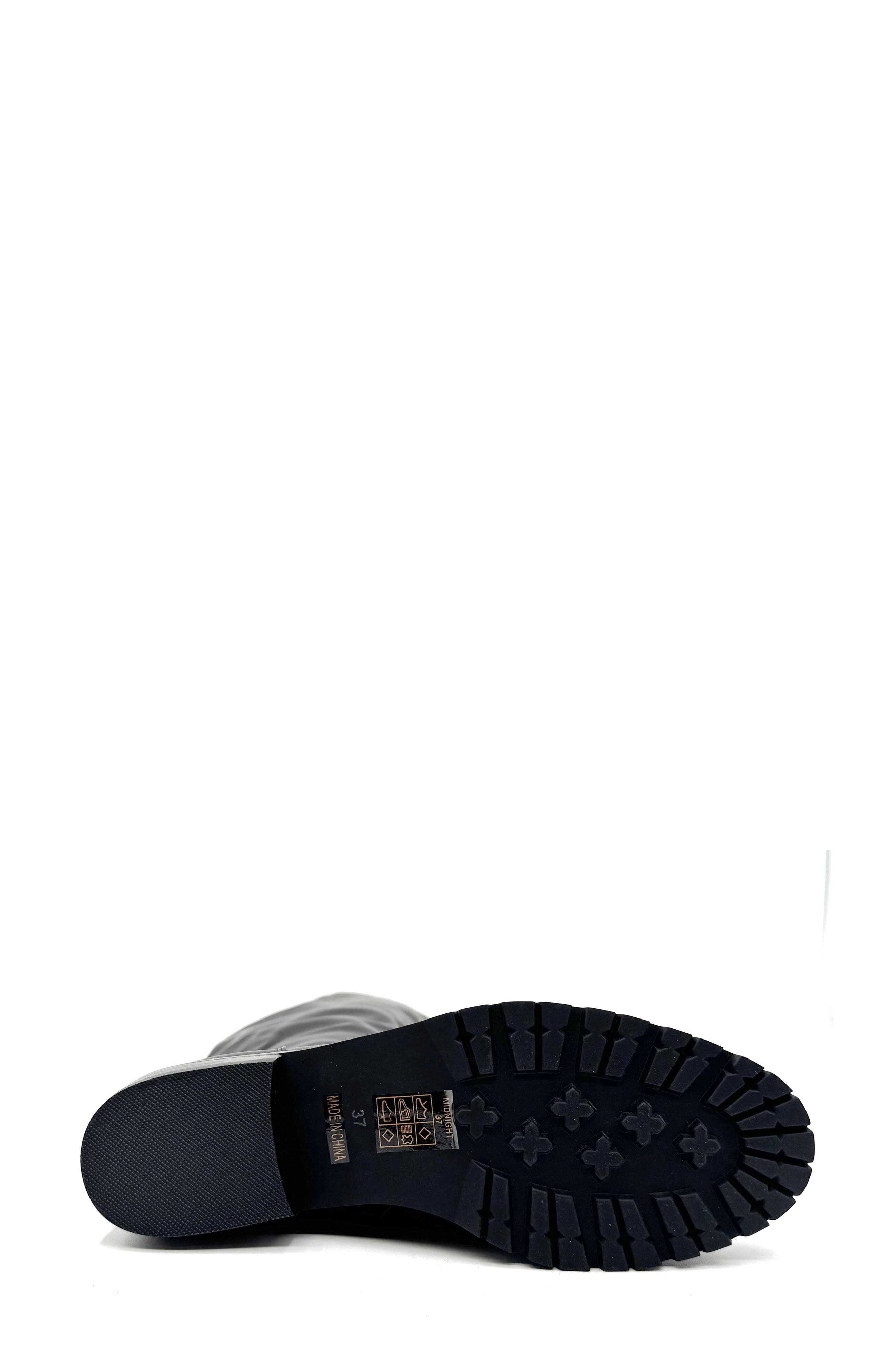 CHELSEA CREW Midnight Knee High Boot, Alternate, color, Black Pu