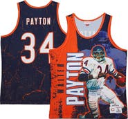 Mitchell & Ness Men's Mitchell & Ness Walter Payton Navy Chicago Bears 1983 Player Burst Tank Top