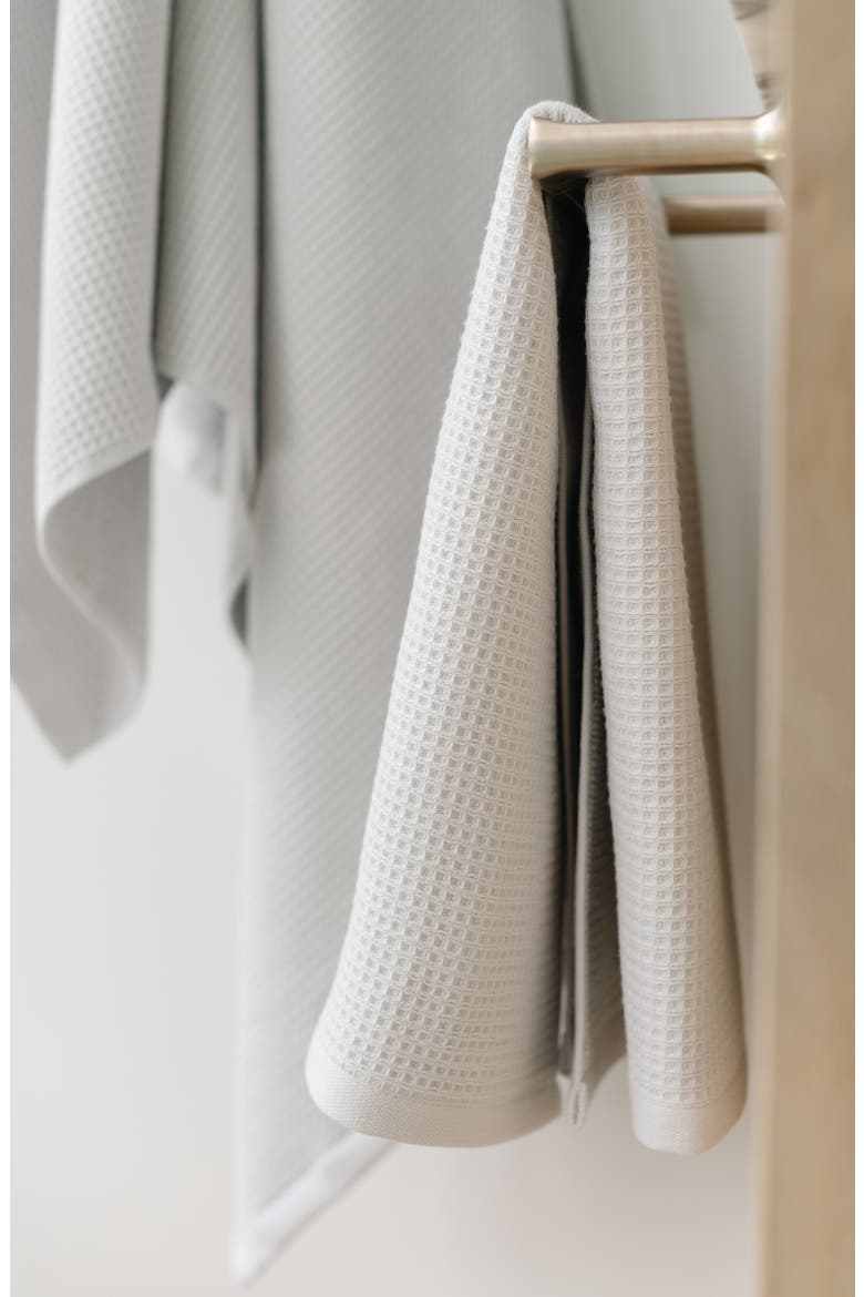 2-Pack Waffle Hand Towel, Alternate, color, LIGHT GREY