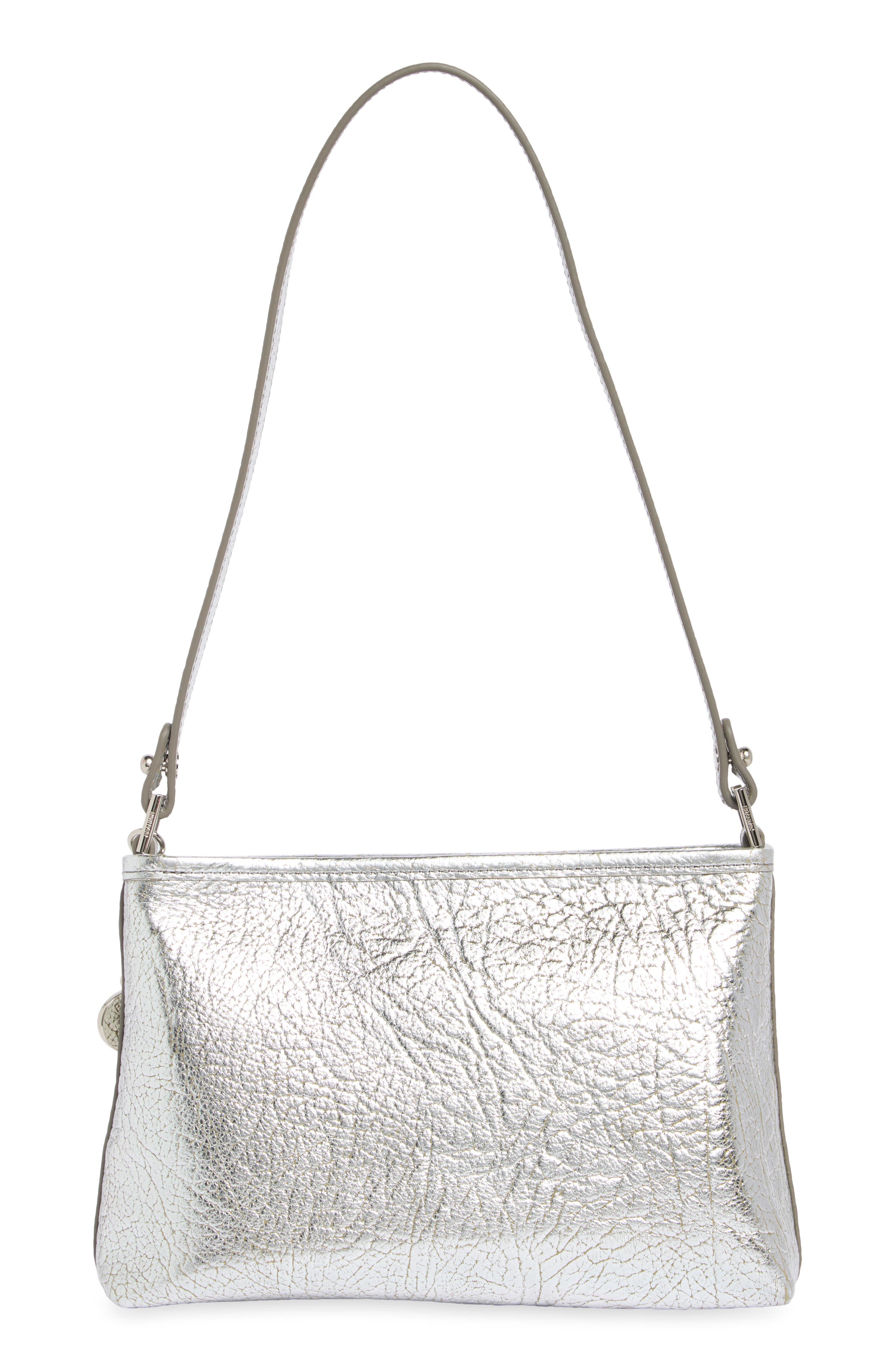 Lorelei Leather Crossbody Bag, Alternate, color, SILVER DUCHESS