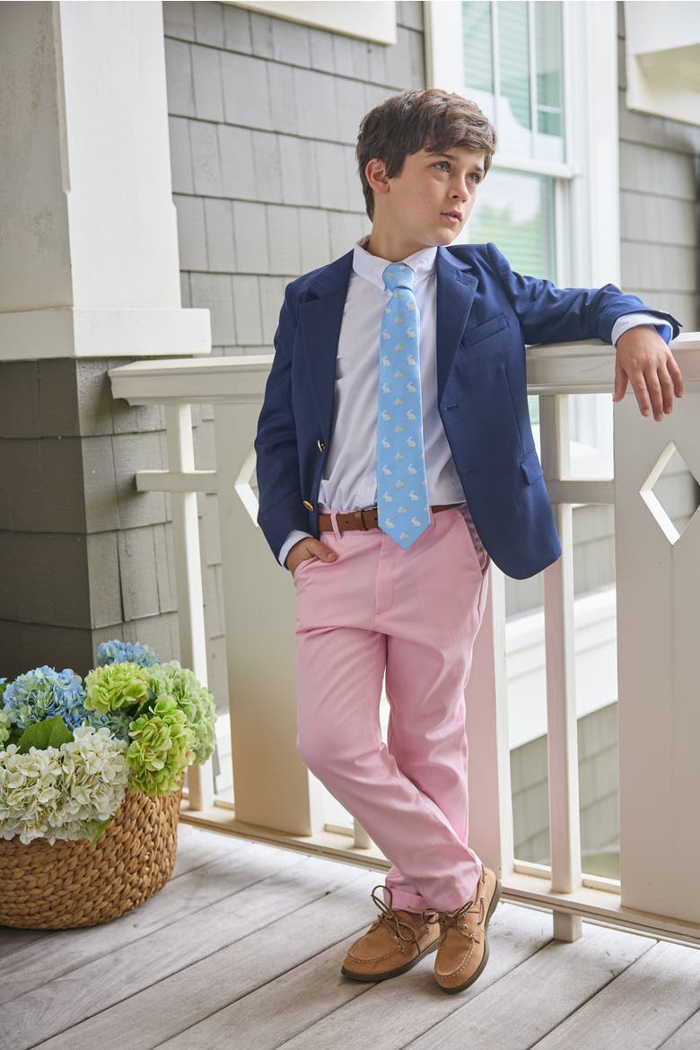Kids' Neck Tie, Alternate, color, Bunny