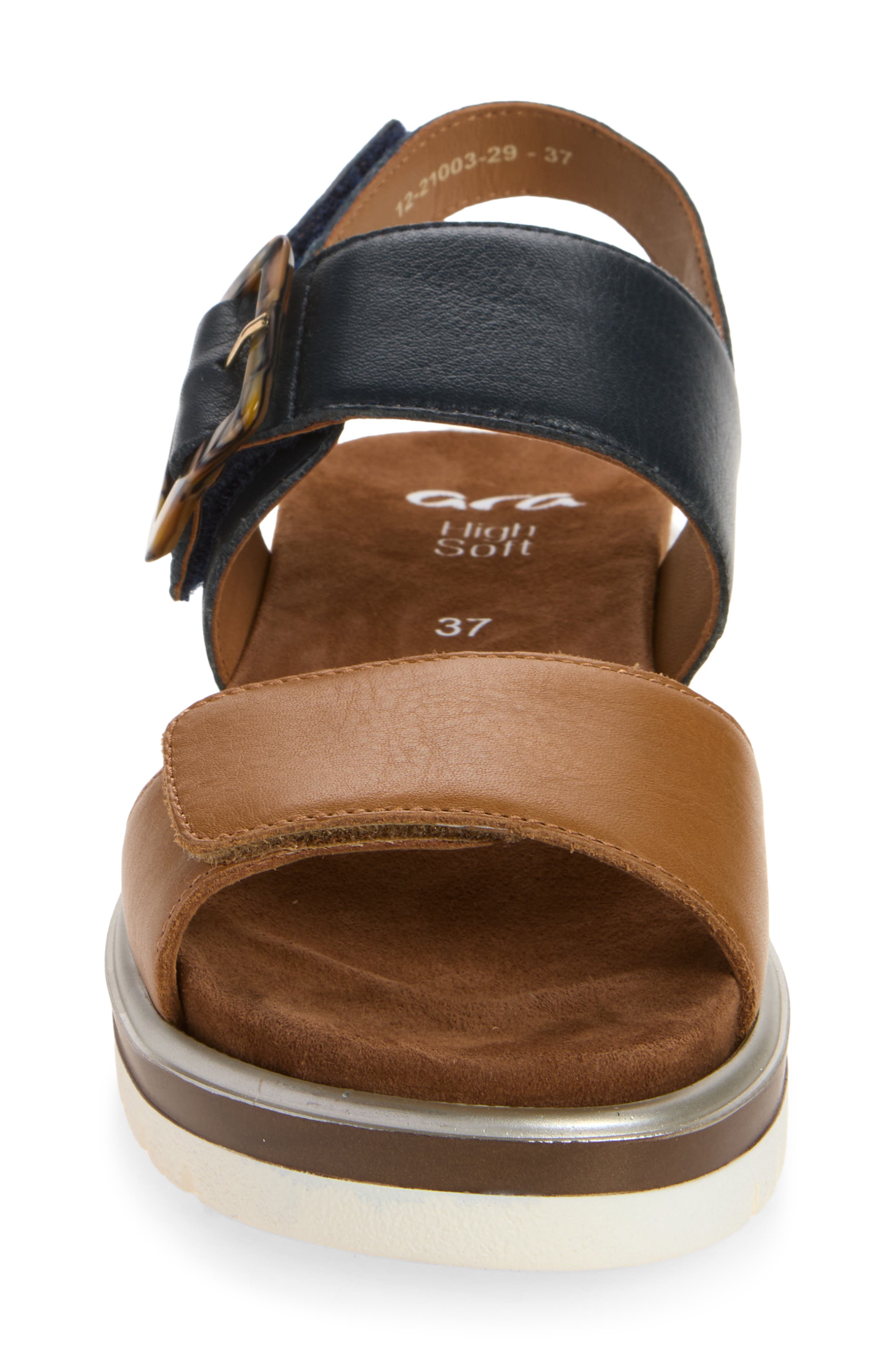 Marbella Slingback Platform Sandal, Alternate, color, BROWN