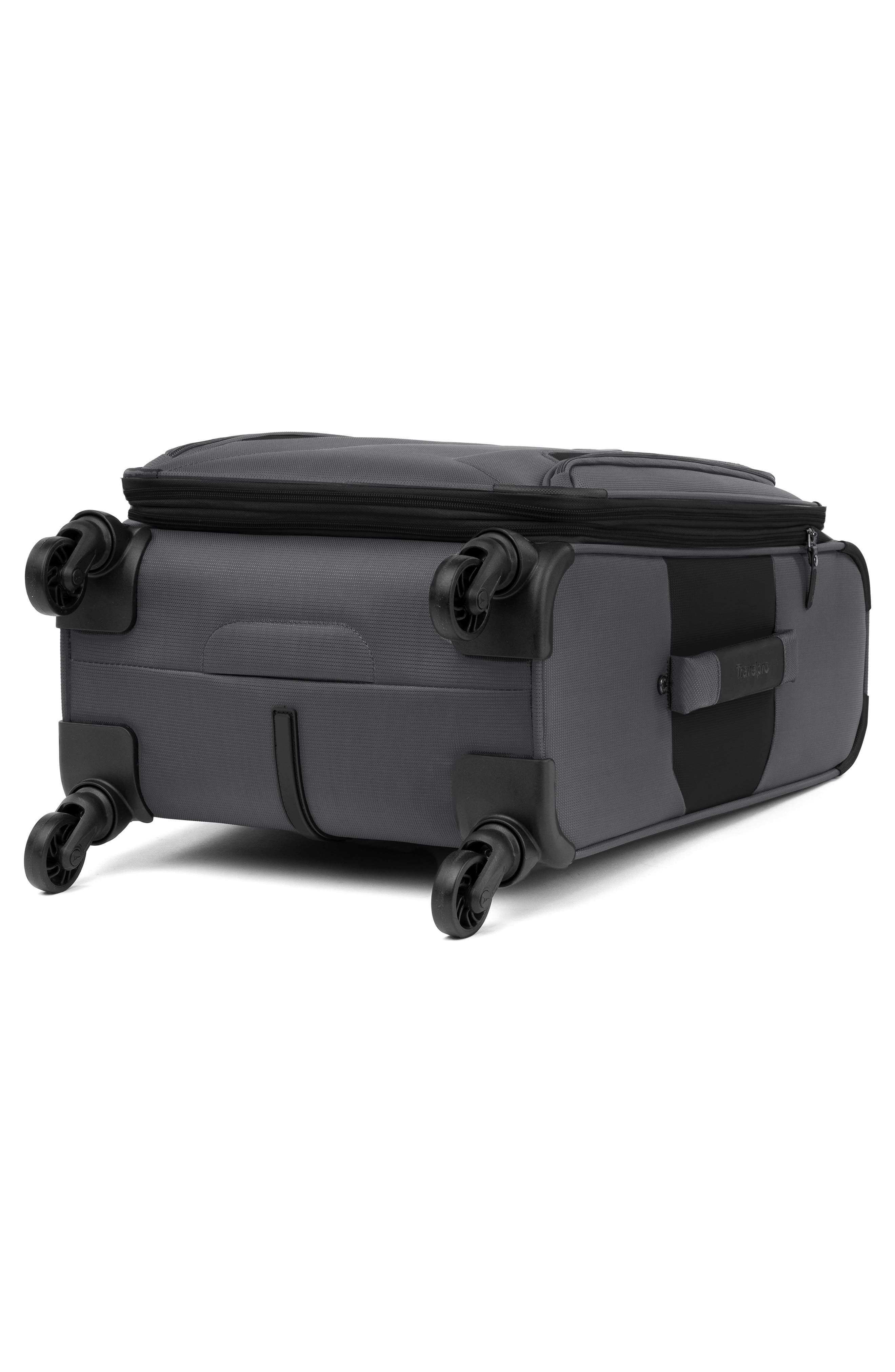 TRAVELPRO Pilot Air 2 21-Inch Expandable Carry-On Spinner Luggage, Alternate, color, Grey/ Black