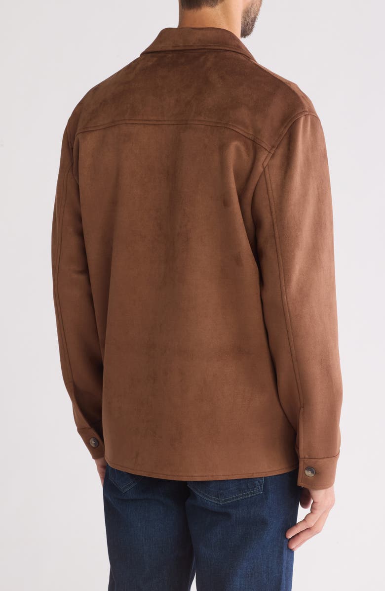 TRUTH Faux Suede Shirt Jacket, Alternate, color,