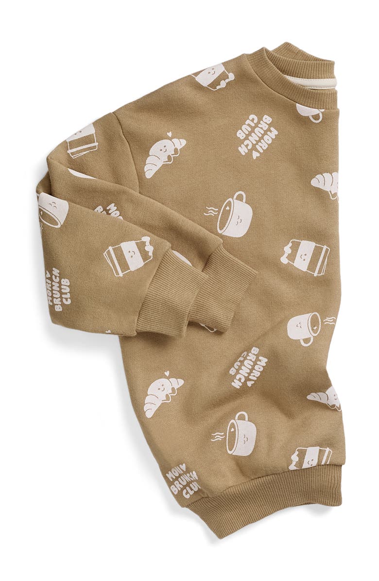 MORI Oversized Sweatshirt, Alternate, color, Sesame & Gardenia