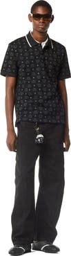 MCM Monogram Jacquard Polo Shirt
