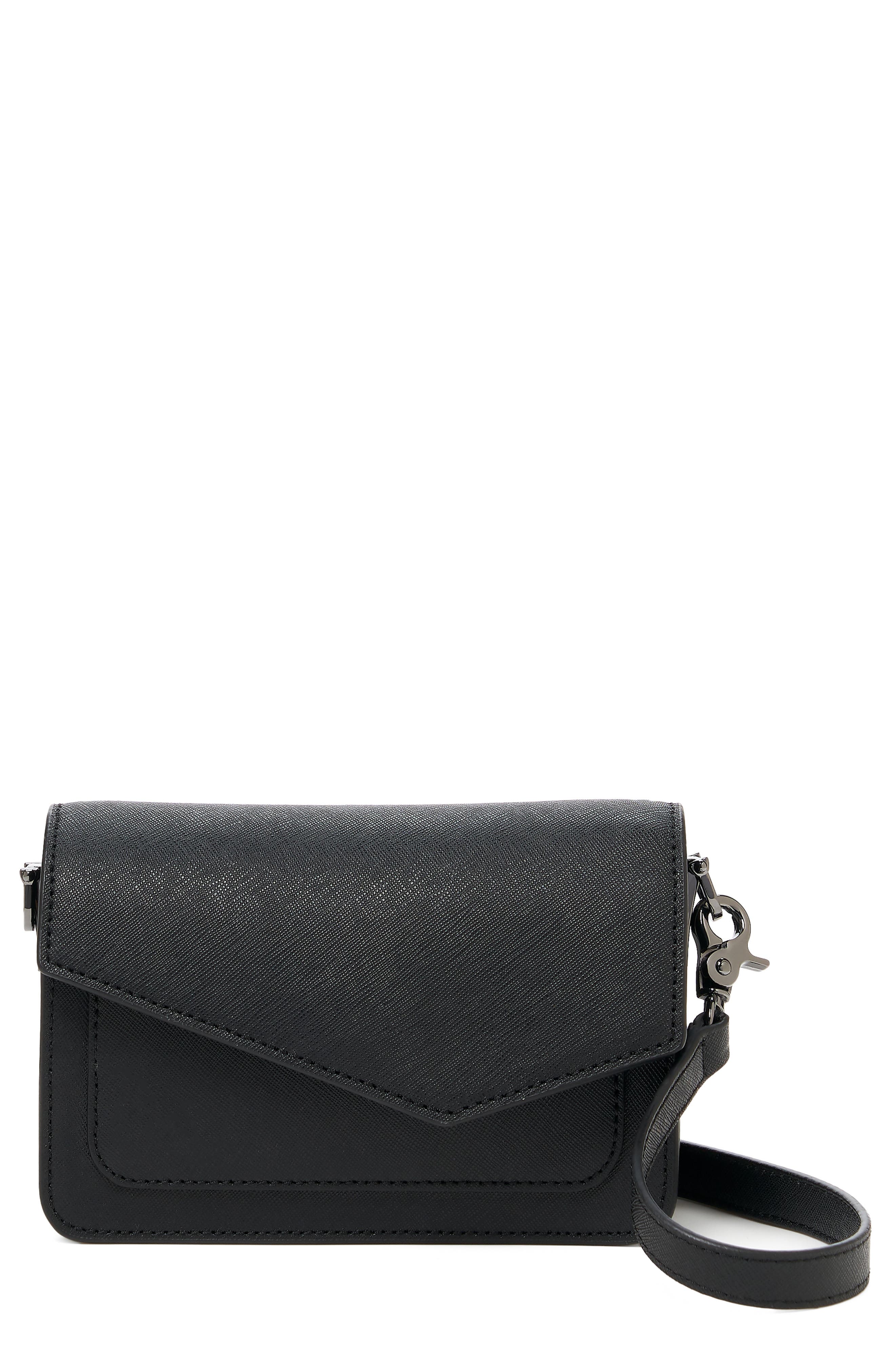 Botkier Cobble Hill Mini Leather Convertible Crossbody Bag, Main, color, 