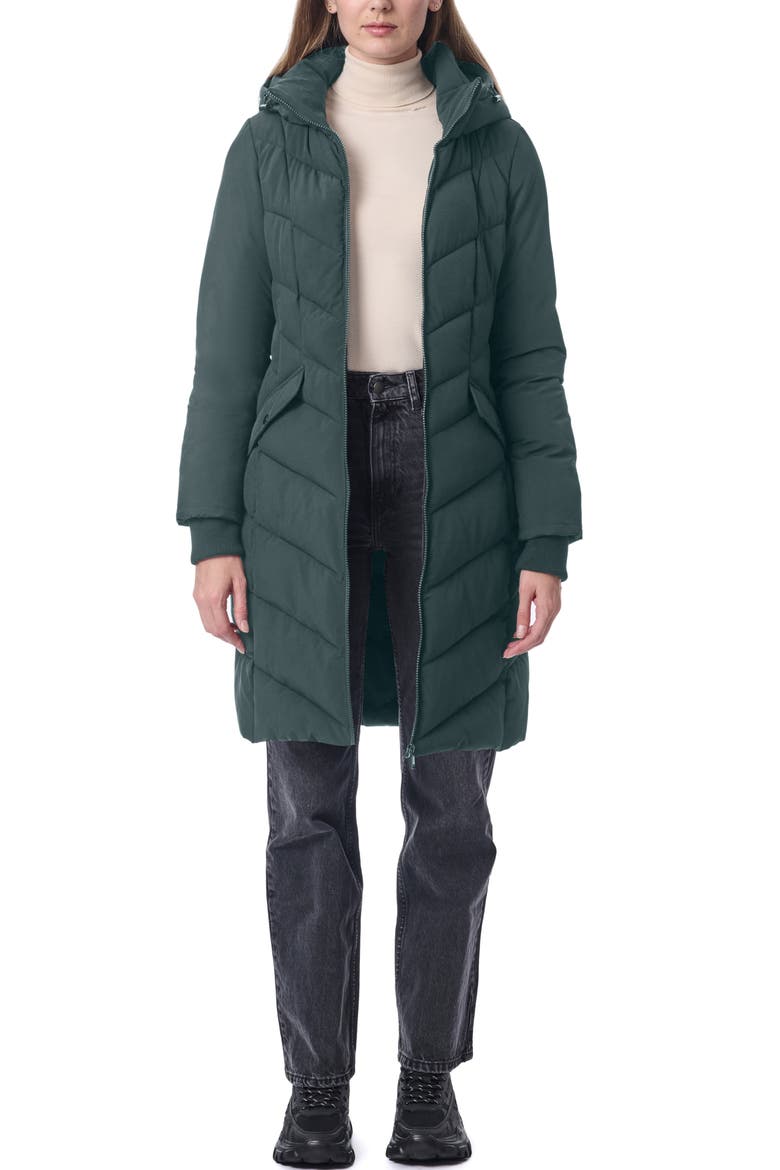 Hooded Walker Coat, Alternate, color, URBAN GREY