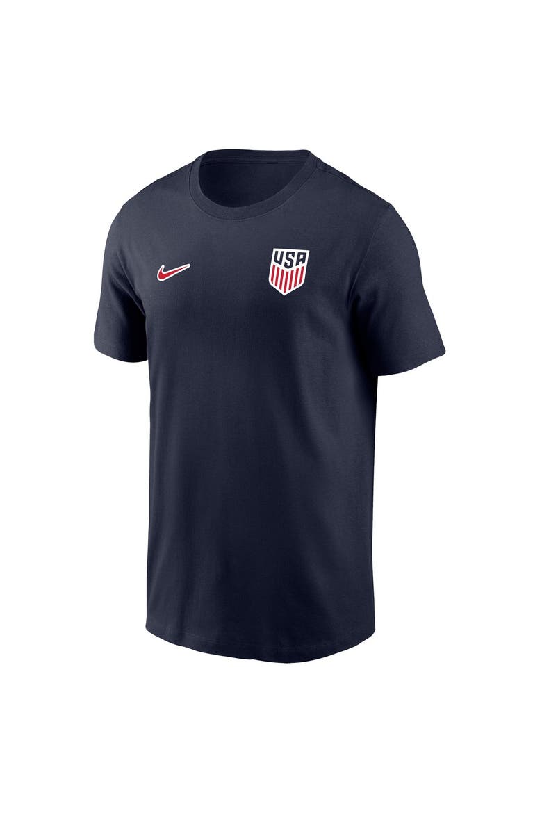 Men's Nike Navy USMNT Crest Legend Dri-FIT T-Shirt, Alternate, color, Navy