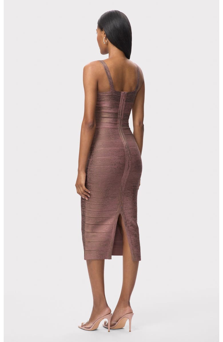 Herve Leger The Indie Dress, Alternate, color, Biscotti