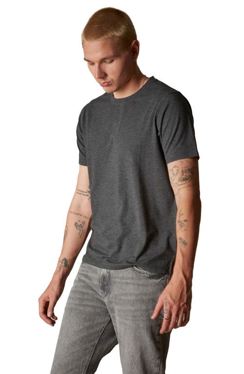 Members Only Crew Neck T-shirt In Charcoal