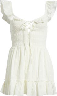 BDG Urban Outfitters Sunny Embroidered Romper