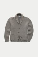Wolf Vs. Goat (WvG) Wool Chunky Shawl Collar Cardigan