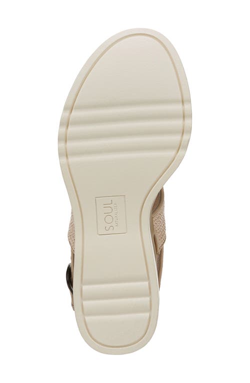 SOUL NATURALIZER SOUL NATURALIZER LIVIA RAFFIA WEDGE SANDAL