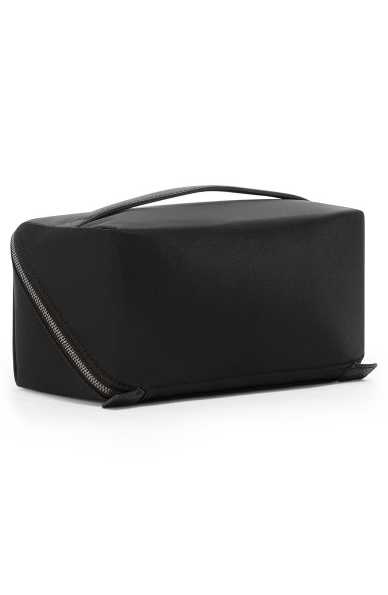 TUMI Dallas Cosmetics Bag, Alternate, color, Black/ Gunmetal
