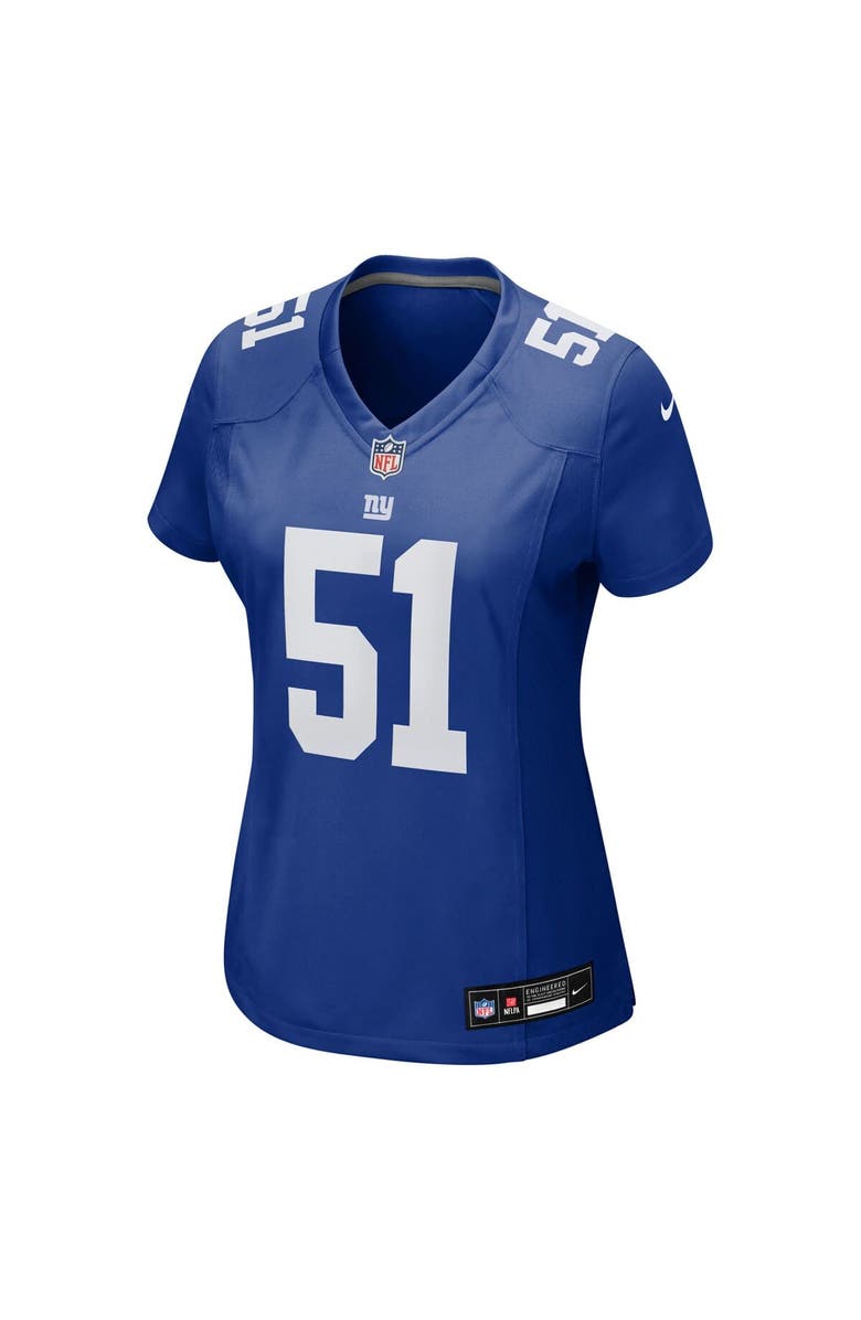 Nike Women's Nike Abdul Carter Royal New York Giants First Round Pick Game Jersey, Alternate, color, Royal