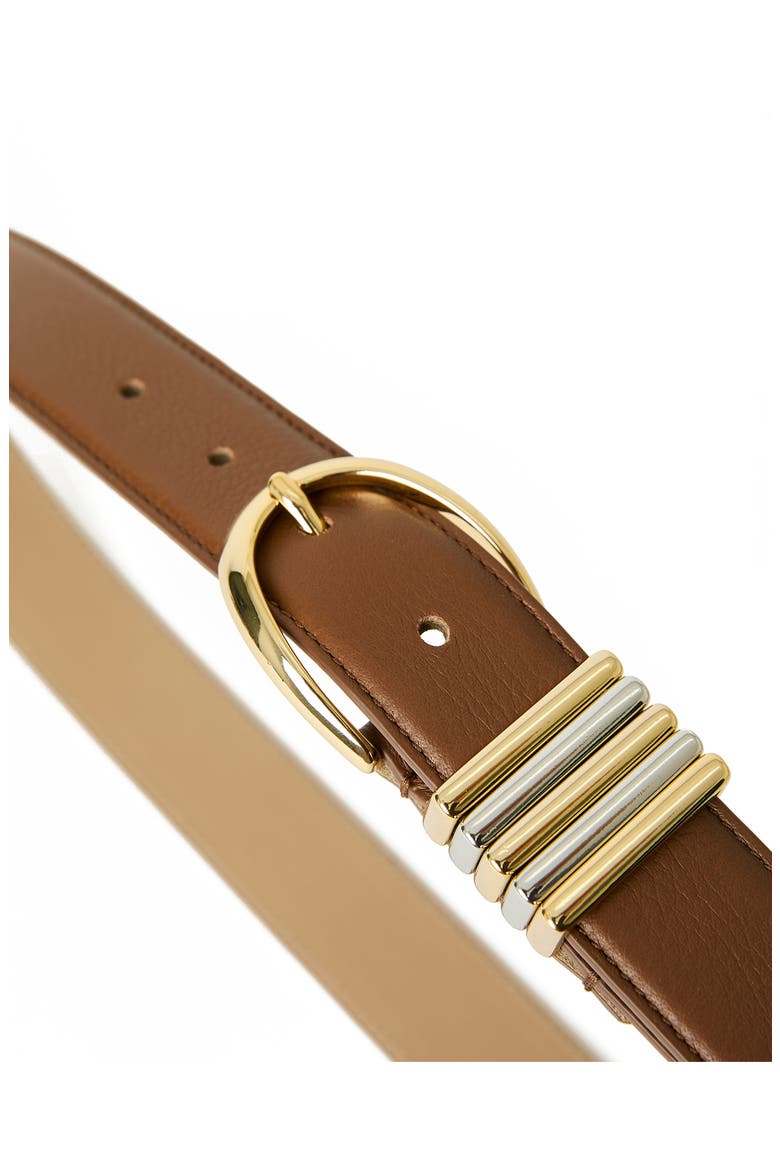 Romy Leather Belt, Alternate, color, TOBACCO GOLD
