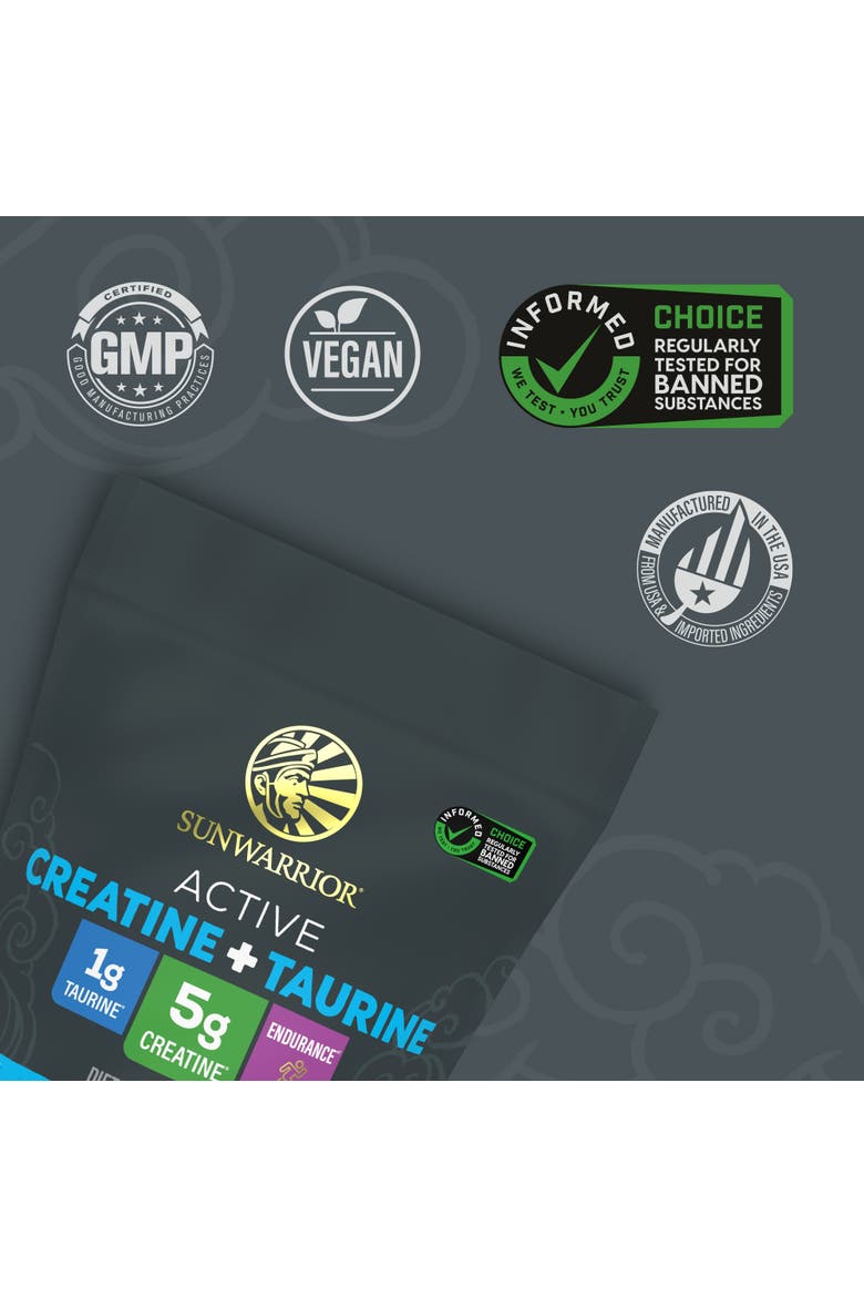 Active Creatine + Taurine Powder, 360g, Alternate, color, No Color
