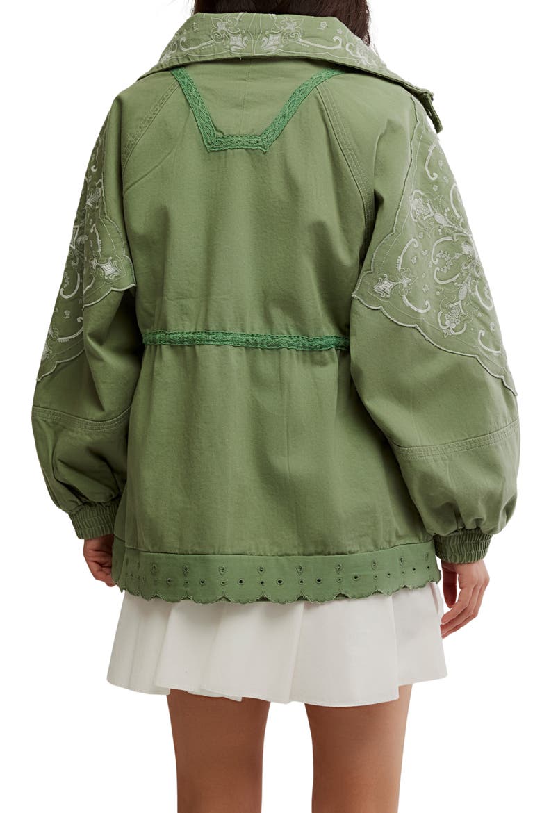 Bali Until Dawn Jacket, Alternate, color, OIL GREEN