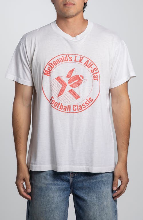 Elwood Vintage Mcdonald's Lv All Star Tee In White