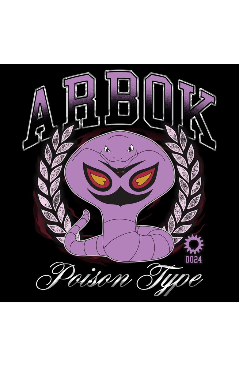 POKEMON Men's Pokemon Arbok 0024 Poison Type  Graphic T-Shirt, Alternate, color, 