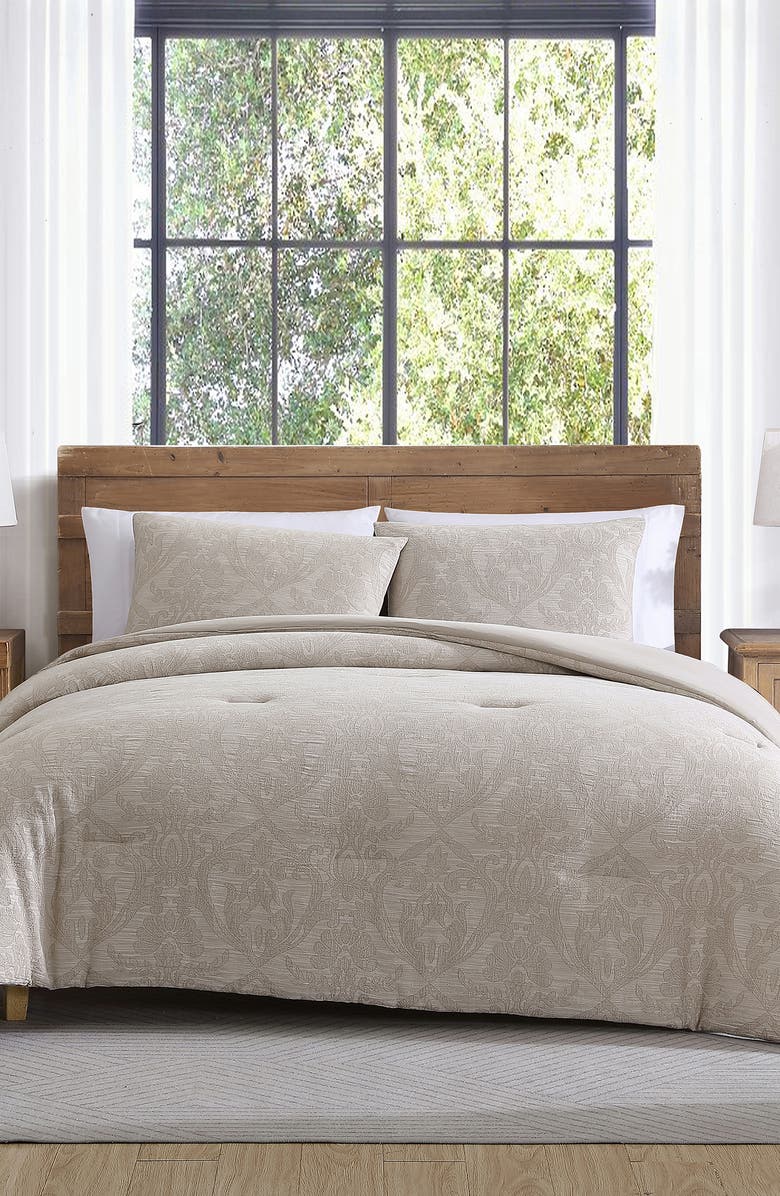 Tahari Camille Jacquard 3-Piece Comforter Set, Alternate, color, 