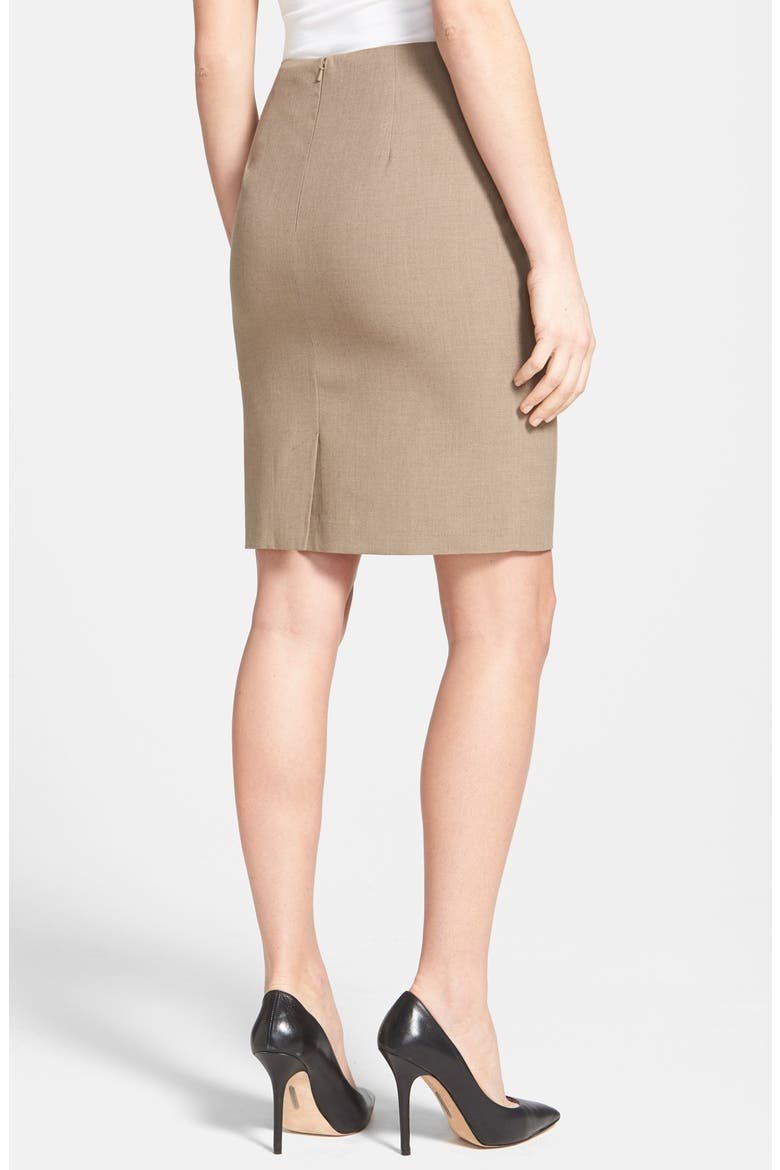 Pencil Skirt, Alternate, color, HEATHER TAUPE