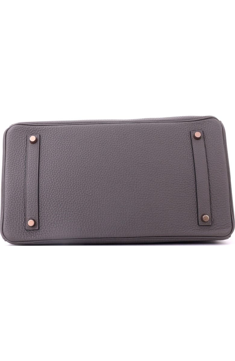 Pre-Owned Hermes Birkin Handbag Grey Togo with Gold Hardware 35, Alternate, color, Etain