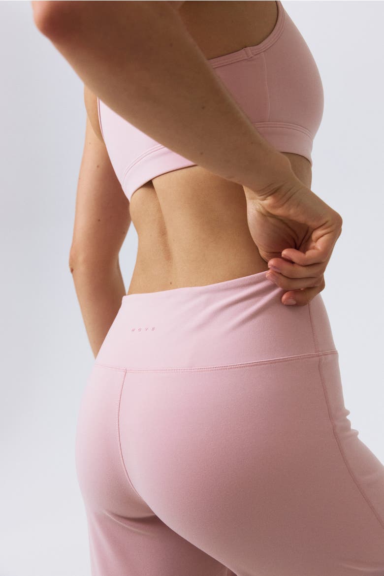 Wide Sports Leggings With Softmove, Alternate, color, Blush pink