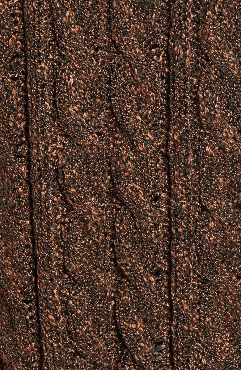 Love By Design Marled Cable Knit Pullover, Alternate, color,