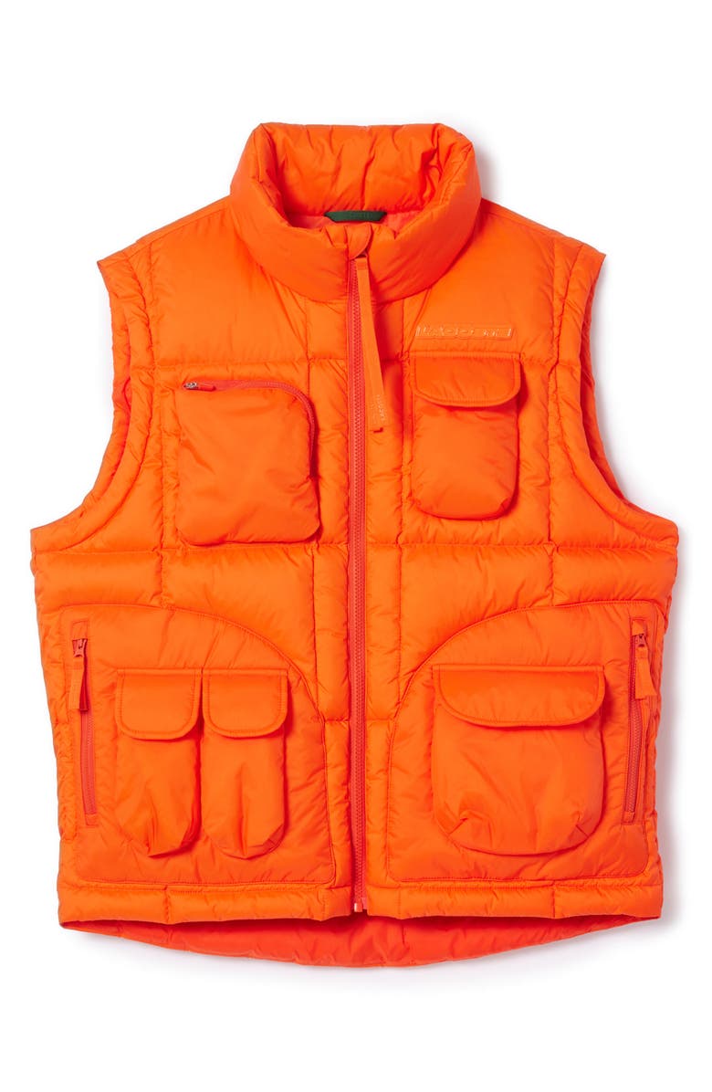 Lacoste Water Repellent Utility Down Puffer Vest, Alternate, color,