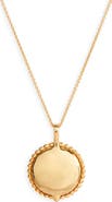 Monica Vinader Deia Locket Pendant Necklace