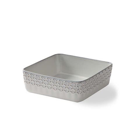 Bistro Square Baker Grey Baking Dish Oven Safe 9 Inch
