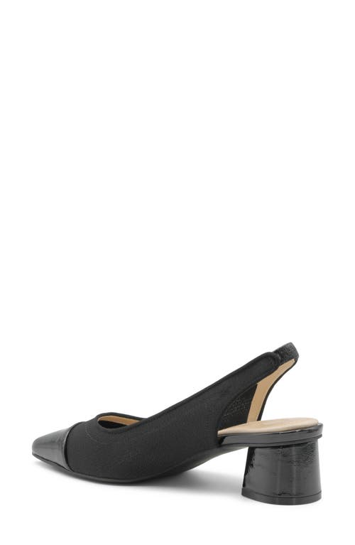 Adrienne Vittadini Gravitas Slingback Pump In Black